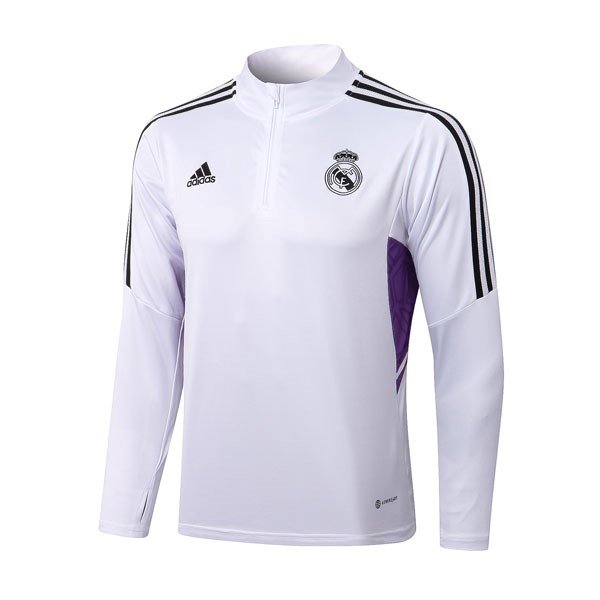 Trainings-Sweatshirt Real Madrid Top 2023 Weiß